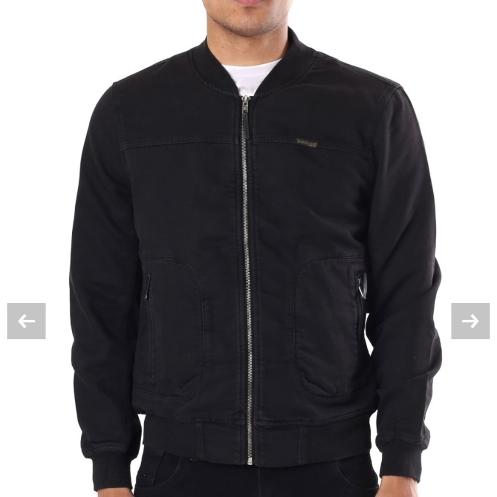 TRUE RELIGION MEN'S RUNNER ZIP JACKET size small